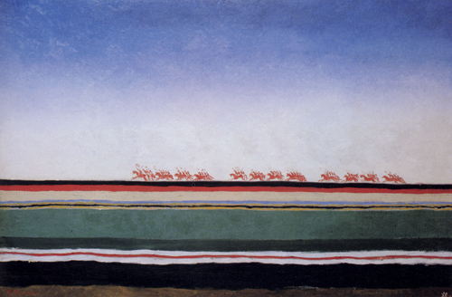 [ Casimir Malevich, Red Cavalry ]